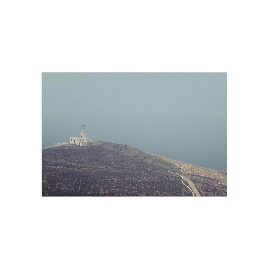 Mykonos Lighthouse | Fine Art Postcard