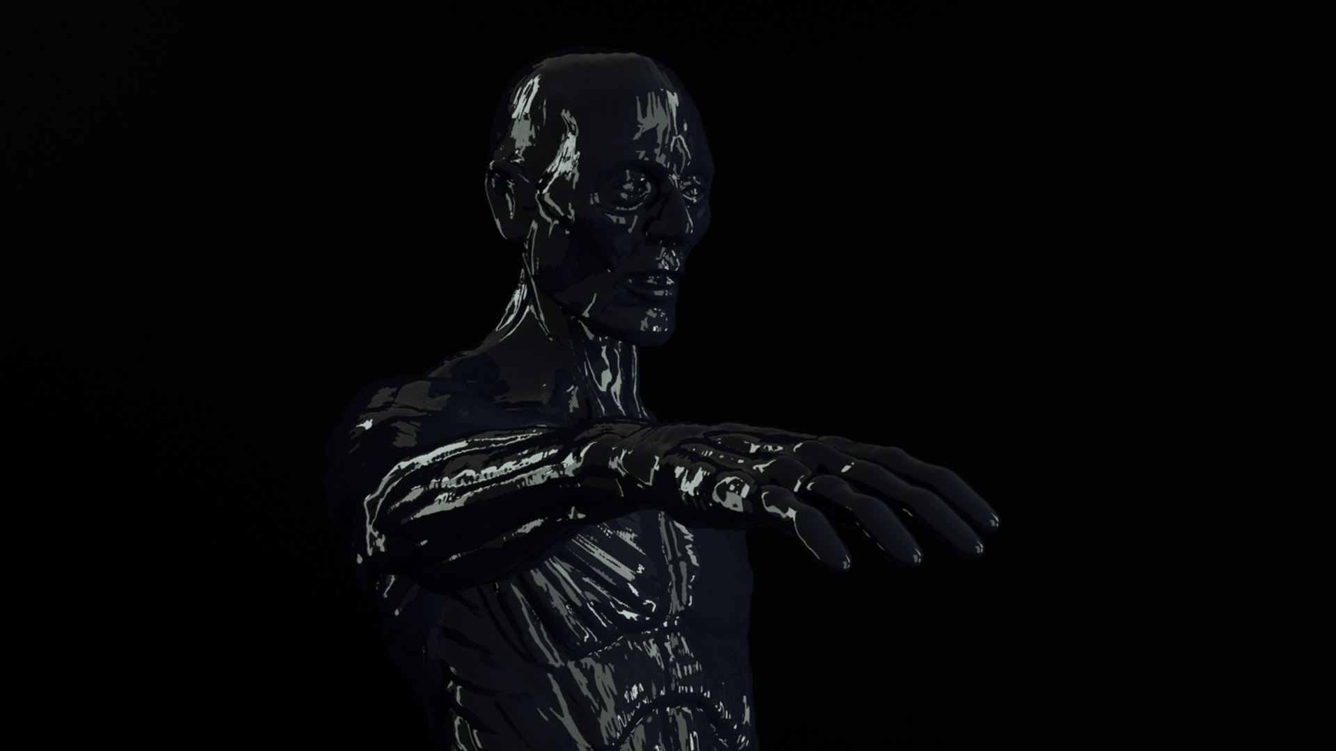 Black 3D Figure | Epitome Services