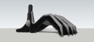 BIG HAIRY 3D FOOT